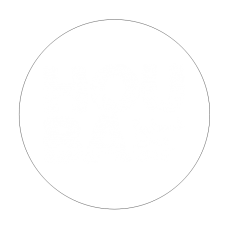 Samolepka Houba Basic Logo bílá transparentní